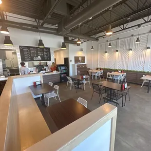 Lobby of the restaurant