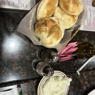 a plate of food on a table