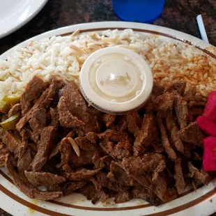 Beef shawarma