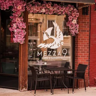 The beautiful front door