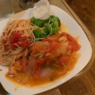 Salmon special Lyonsisse.