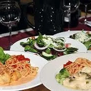 Nice dinner at mezzaluna II