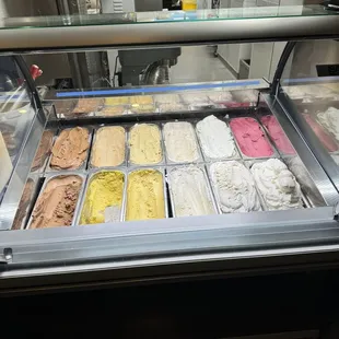 Gelato case