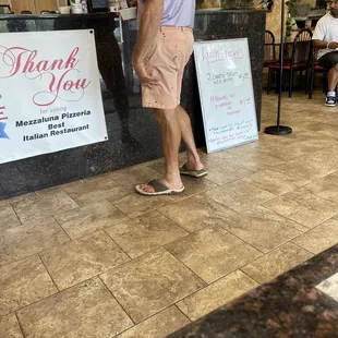 Front counter