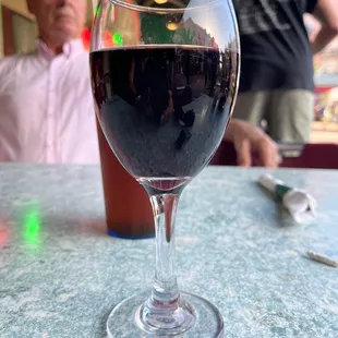 Wine and great Pizza!