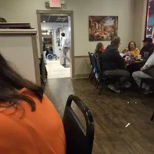 Restaurant area.