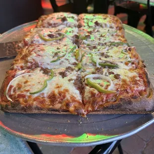 Sicilian Style Pizza