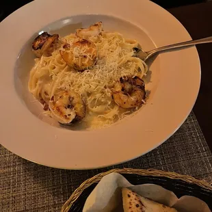 Shrimp Alfredo
