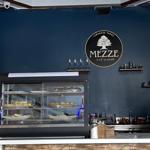 a bakery counter