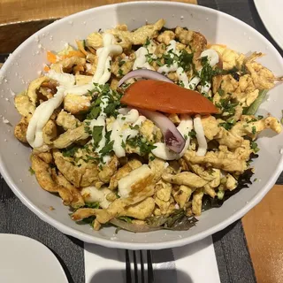 Halloumi salad