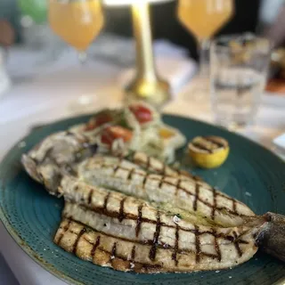 Whole Roasted Branzino
