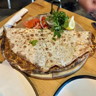 Lahmacun ( Turkish Pizza ) (9). Yummy!!