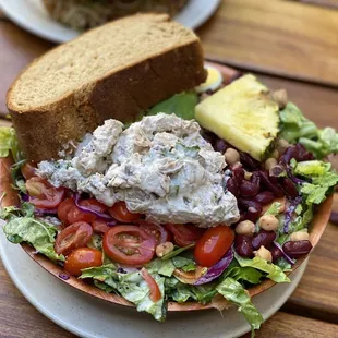 Chef Salad with Chicken Salad