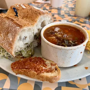 Half and Half Sandwich