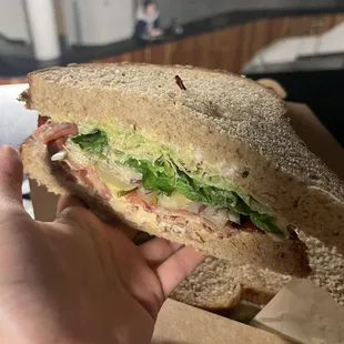 Italian Salami Sandwich