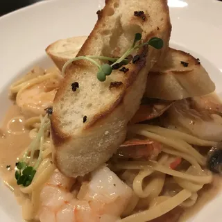 Garlic Cream Scampi