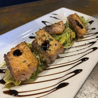 Blackened Salmon appetizer