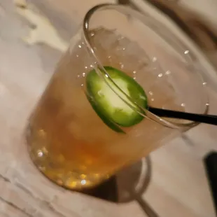 Honey spiced old fashioned