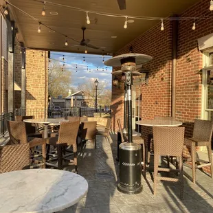 Great patio