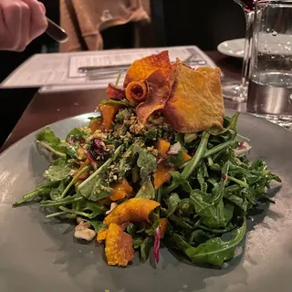 Winter Squash & Radicchio Salad