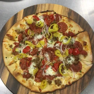 Sausage & Pepper Pizza