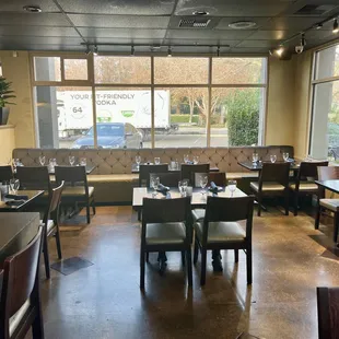 Interior of the restaurant