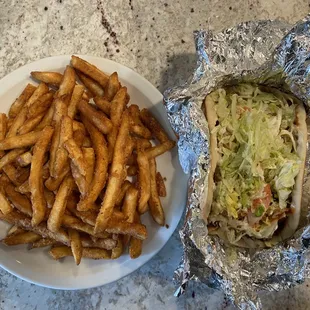 Lamb Gyro combo