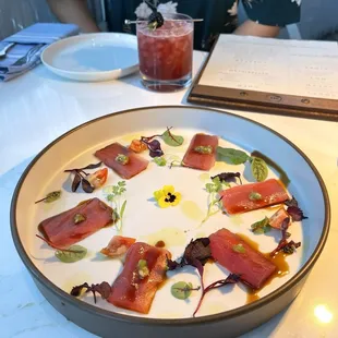 Tuna Crudo