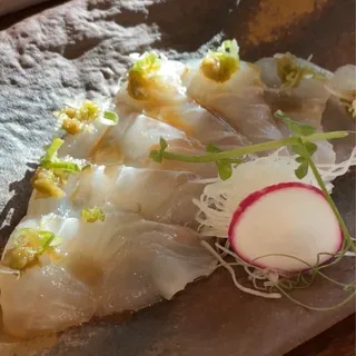 Thinly Sliced Fresh Flounder