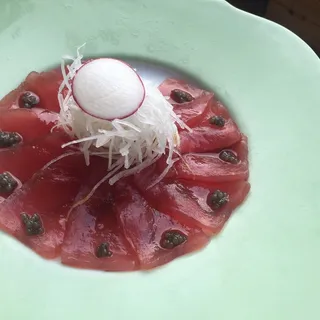 Thinly Sliced Tuna