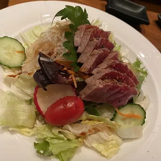 Tuna Tataki Salad with Yuzu Shiso