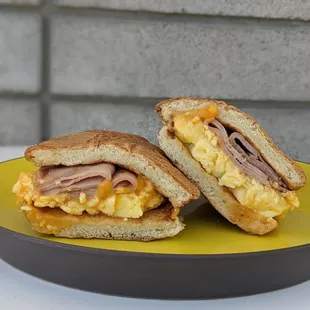 Basic with Ham, Egg and Cheese