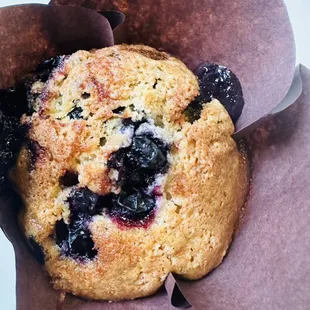 Vegan blueberries muffins
