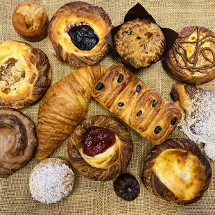 Some of pastries we offer