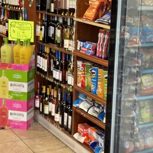 a woman in a grocery store
