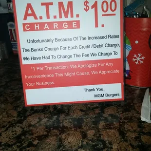 It doesnt matter if its debit or credit, or if its ILLEGAL, they will still charge you. And you cant "share" your drink hahaha