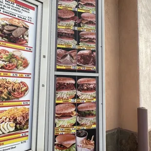 Updated menus! 2022