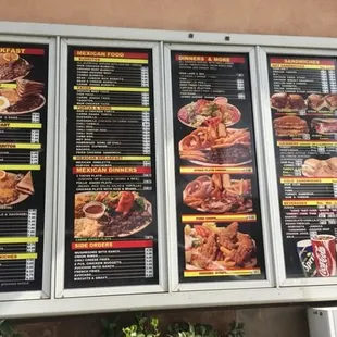 Mgm burgers menu