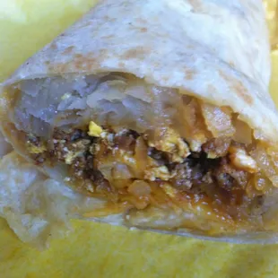 Chorizo burrito