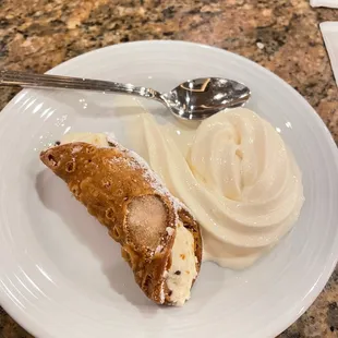 cannoli, ice cream