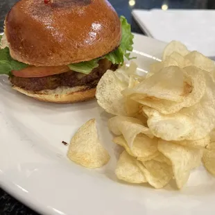 Crabcake sandwich on Fridays in Lent
