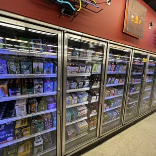 Beer Aisle with lots of craft options