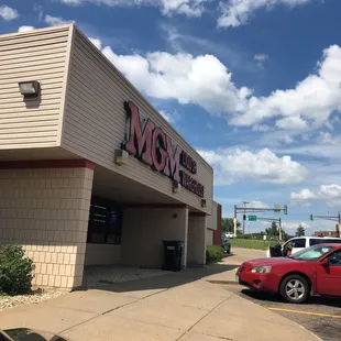 the outside of the building