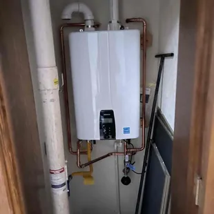 Another excellent tankless water heater install :)