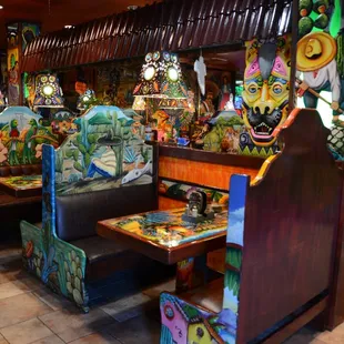 mexican themed booths