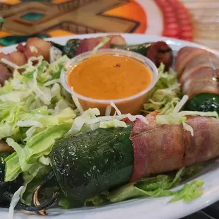 5 Huge Jalapeno Bacon Poppers