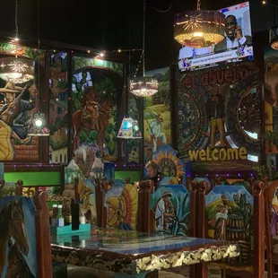 Highly festive decor