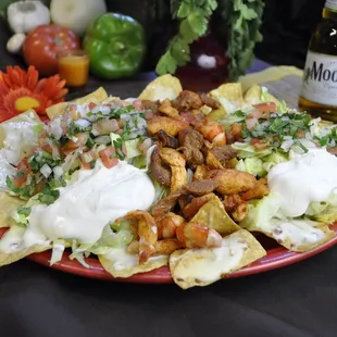 nachos, food