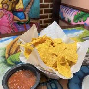 Comp chips and salsa