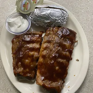 Baby back ribs
